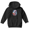 octopus vs shark Youth Hoodie