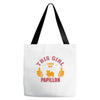 This Girl Loves Her Papillon Tote Bags