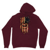 skull us flag Unisex Hoodie