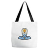 ide lamp Tote Bags