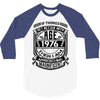 Things Better 1976 Age Approach Magnificent 3/4 Sleeve Shirt