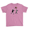 banksy kids play t.v. ball Youth Tee