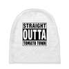straight outta tomato town Baby Beanies