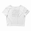 movie quotes Crop Top