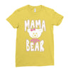mama bear samples Ladies Fitted T-Shirt