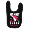 mommy shark doo doo doo family matching Baby Bibs
