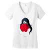 marceline pocket Women's V-Neck T-Shirt