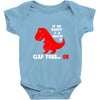 funny dino Baby Onesie