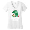 clever girl Women's V-Neck T-Shirt