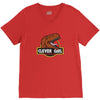 Clever Girl V-Neck Tee