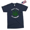 don't panic it's organic   marijuana Exclusive T-shirt