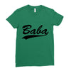 baba (2) Ladies Fitted T-Shirt