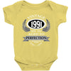 vintage quality without compromise 1991 aged to perfection Baby Bodysuit