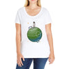 le petit footballeur Ladies Curvy T-Shirt