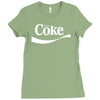enjoy coke Ladies Fitted T-Shirt