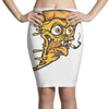 pizza smoking Pencil Skirts
