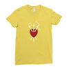 three of swords Ladies Fitted T-Shirt