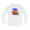 vote for pizza Long Sleeve Shirts