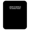 battle of wits Mousepad