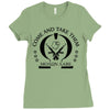 molon labe Ladies Fitted T-Shirt