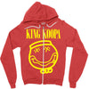 king of grunge Zipper Hoodie