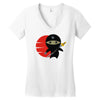 ninja star Women's V-Neck T-Shirt