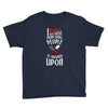 i bake because punching people is frowned upon Youth Tee