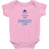 keep calm and grandaddy on! Baby Bodysuit