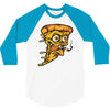 pizza smoking 3/4 Sleeve Shirt