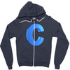 c 3d Zipper Hoodie