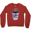 cool coffee please t shirt Crewneck Sweatshirt