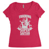 training to go super saiyan Women's Triblend Scoop T-shirt