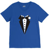 tuxedo long sleeve V-Neck Tee