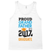 Class of 2017 Proud Grand Father Graduation Tank Top