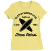 wave patrol Ladies Fitted T-Shirt