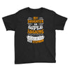 My Daughter Is Super Awesome Her Stepmom Youth Tee