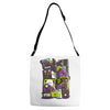 monster at house Adjustable Strap Totes