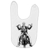 skeleton biker Baby Bibs