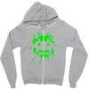 space invader 2 splat Zipper Hoodie