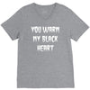 you warm my black heart V-Neck Tee