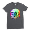 astronaut space cat new Ladies Fitted T-Shirt