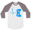 game heart beat 3/4 Sleeve Shirt