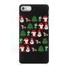christmas pixel iPhone 7 Case