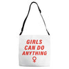 Girls Can Do Anything Adjustable Strap Totes