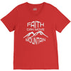 faith can move mountain V-Neck Tee