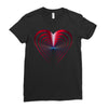 love red best Ladies Fitted T-Shirt