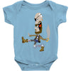 pirate ninja zombie w i p Baby Onesie
