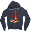 calvin hobbes Zipper Hoodie