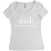 dad pancake maker Women's Triblend Scoop T-shirt
