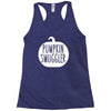 pumpkin smuggler funny Racerback Tank